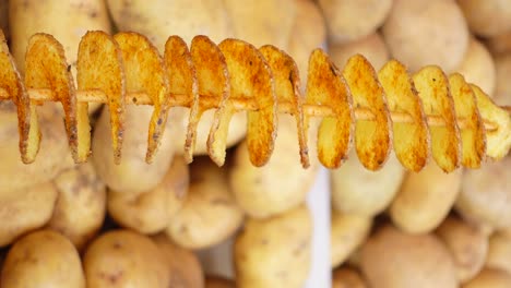 crispy spiral potato fries