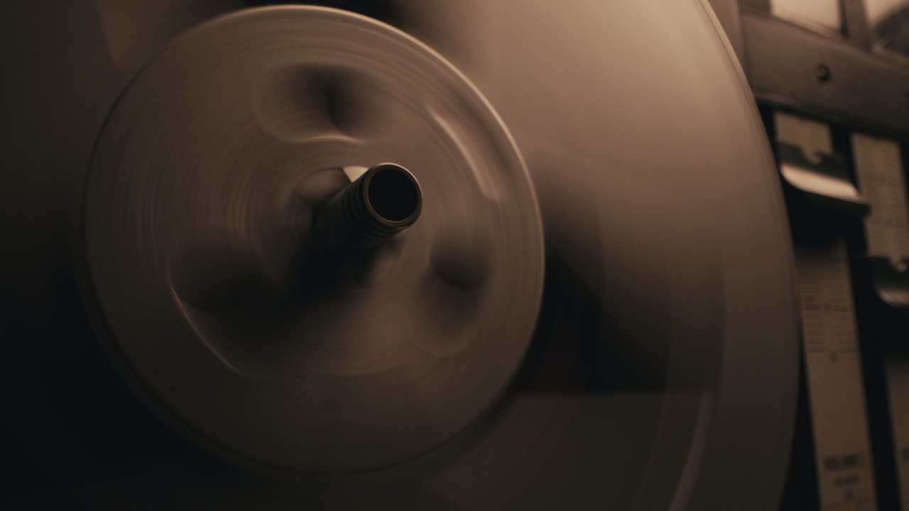 A vintage tape recorder