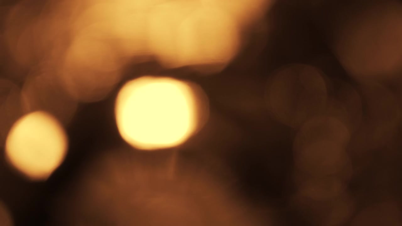 Vazamentos de Luz Dourados Abstratos e Sobreposições Bokeh