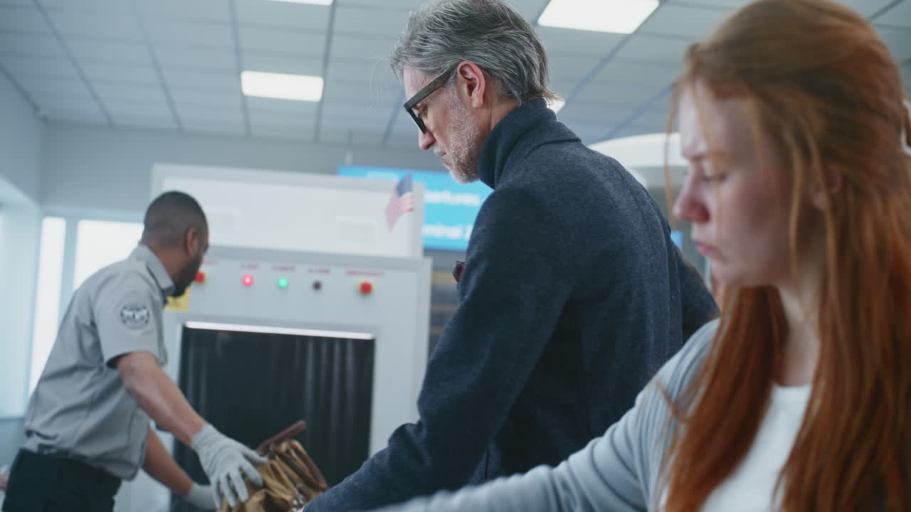 control de seguridad del aeropuerto