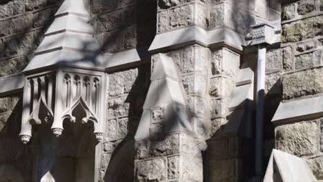 time-lapse view of gothic architecture and shadows