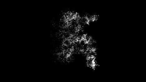 swastika religious symbol animation, particle animation of religious swastika icon.