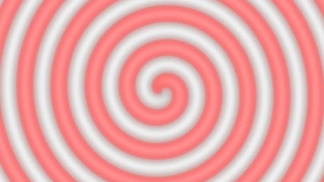 red and white spiral