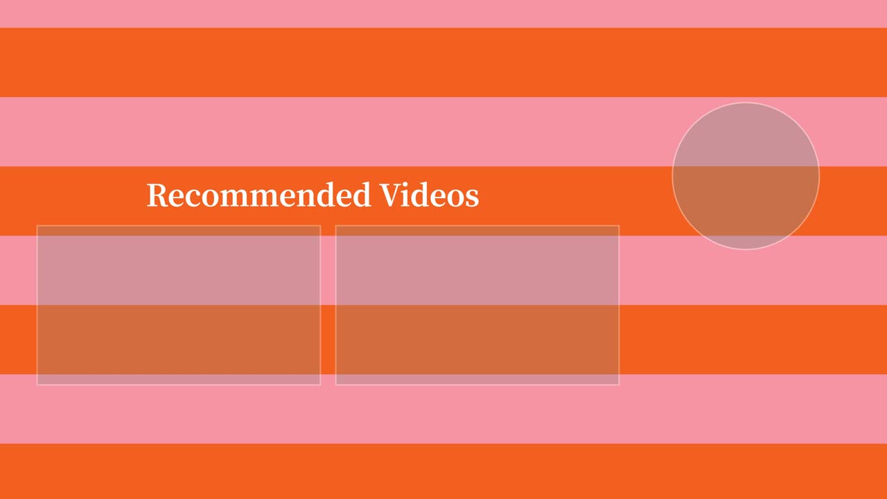 Border moves end card ending screen motion graphics