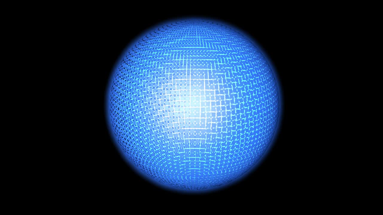 explosión de la esfera 3d