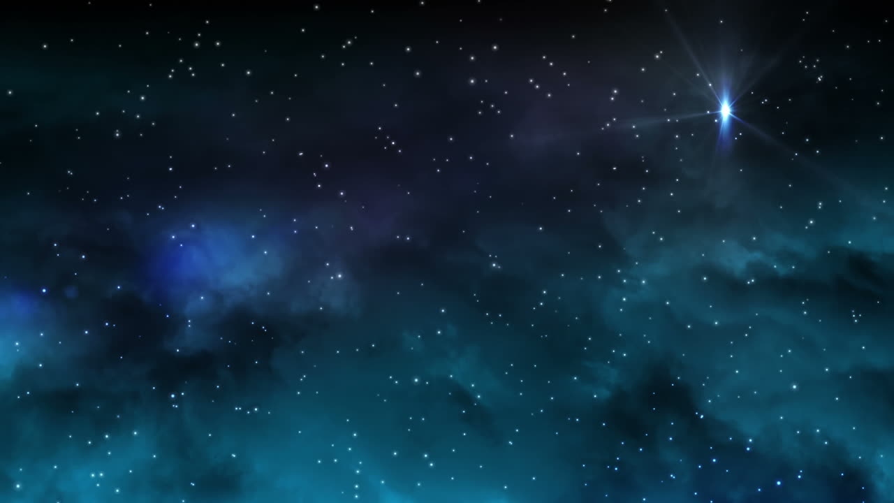 밤하늘에서 밝게 빛나는 별