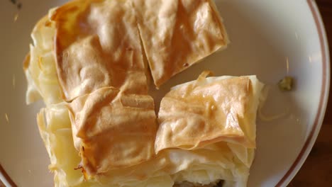 Delicious Sliced Turkish Pastry