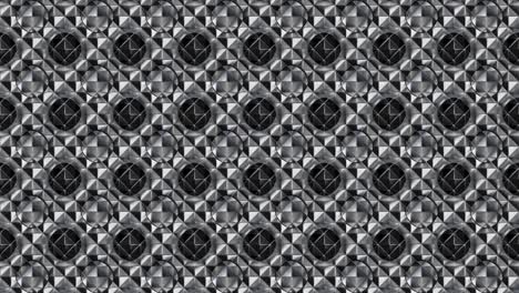 Metal background with abstract elements