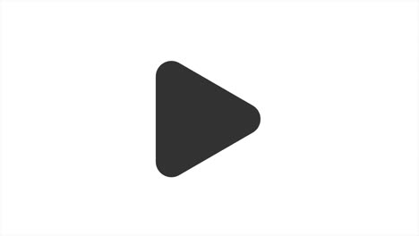 modern button with play button animation for web background design. sound symbol