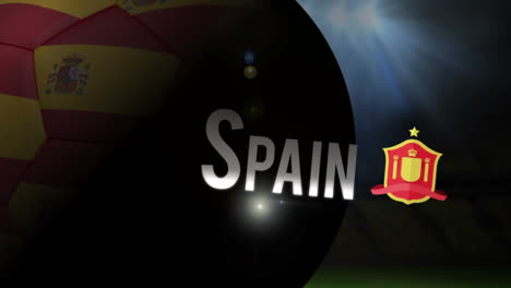 animación de la copa del mundo de españa 2014 con fútbol