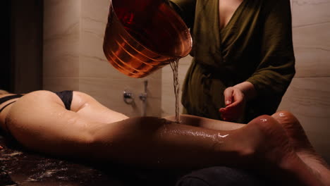 traditional water therapy massage