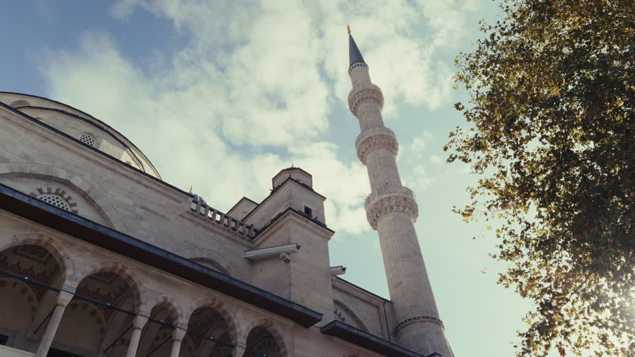 вид на мечеть в стамбуле