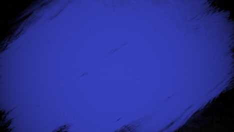 trazo de pincel azul en negro una instantánea artística abstracta