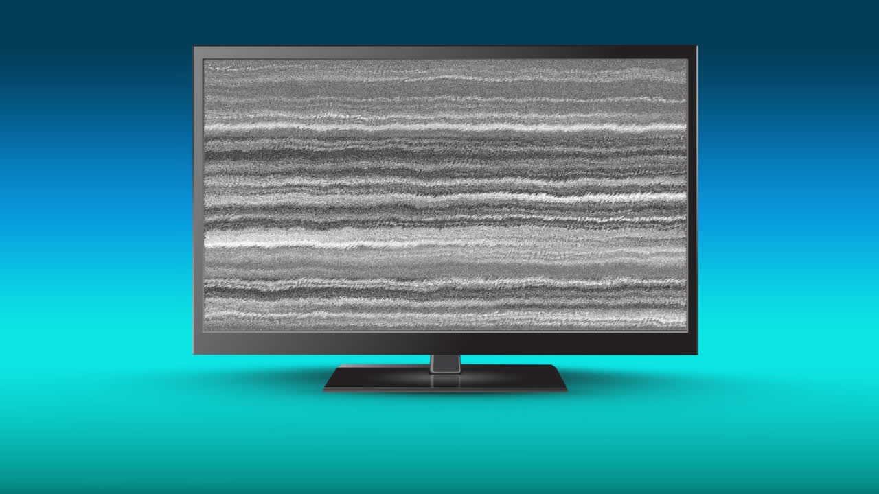 정적인 lcd 화면