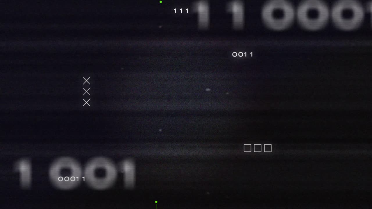 크로스, 데이터 처리 및 컴퓨터 회로판을 통한 간섭의 애니메이션