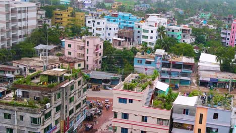 rooftop organic agriculture in the town of barisal in south-central bangladesh