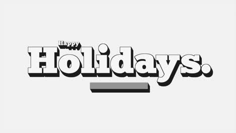 Modern-Happy-Holidays-text-on-white-gradient-color