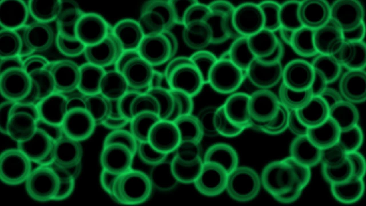 4k Abstract Particle Wave Bokeh Background