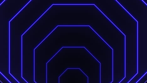 diseño geométrico abstracto en negro y azul