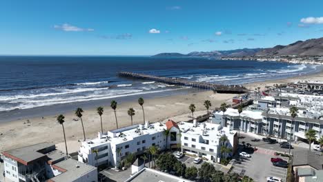 coast beach at pismo beach in california united states