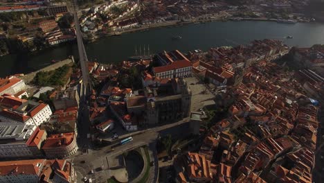 驚人的波爾托 (porto) 城市頂部景觀