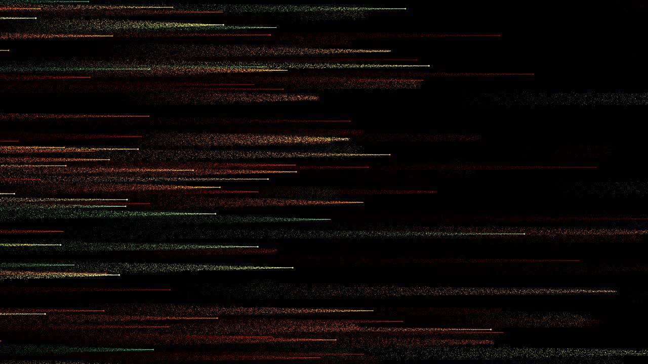 Abstract Luxury Golden Particle Trails Seamles Loop