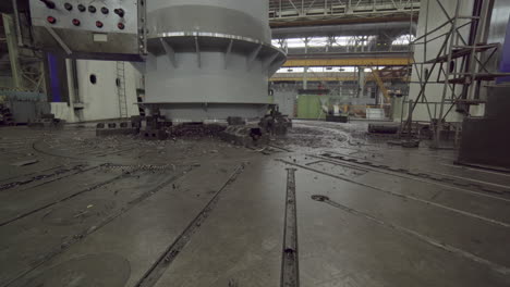 industrial machinery in a factory