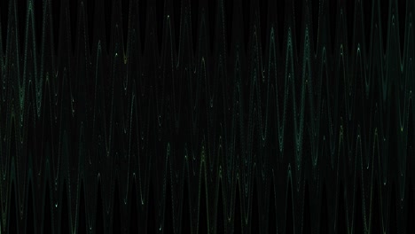 patrón de onda verde abstracto