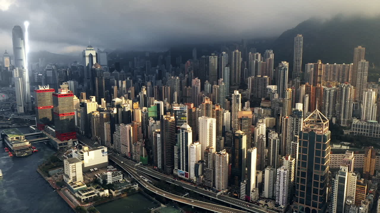 vídeo conceptual de 4k de datos gráficos