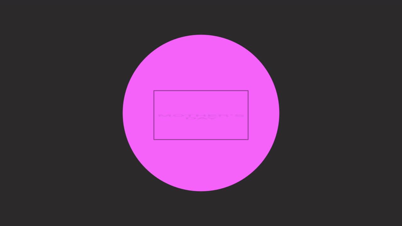 스타일리시한 분홍색 버튼으로 어머니의 날을 축하하세요.