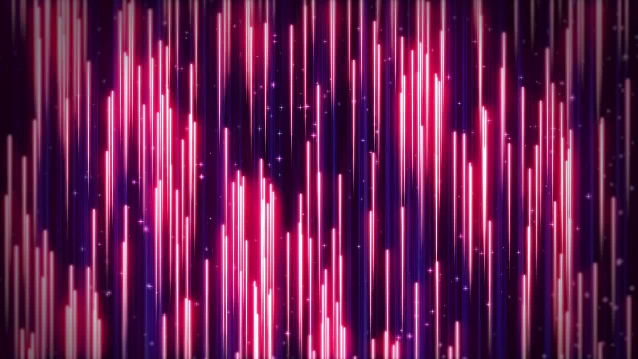 Abstract Glowing Lines Background