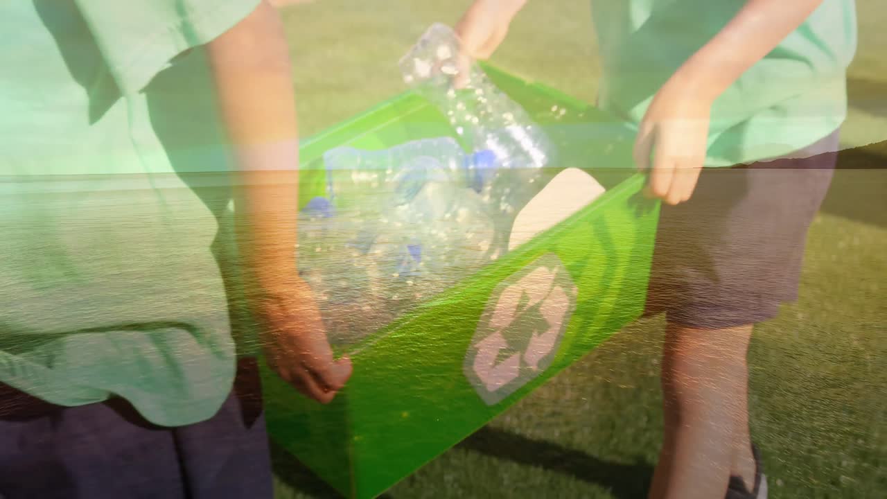 정원에서 재활용 4k