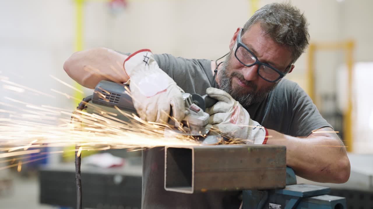 Metalworking with Angle Grinder