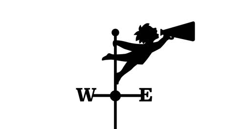 weather vane man