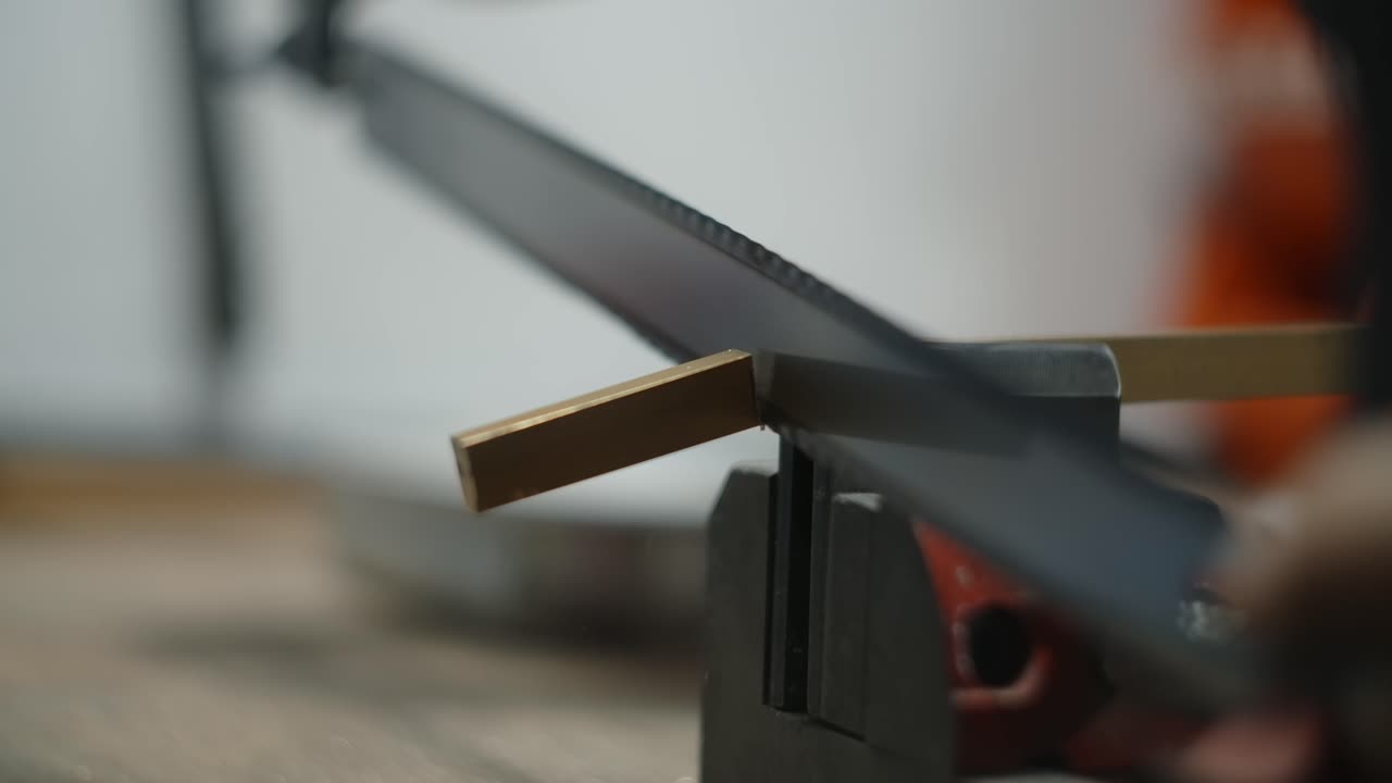 Cutting Wood with a Hand Saw