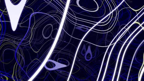 diseño vj loop de movimiento. gráfico de movimiento abstracto colorido en bucle bg arte moderno, volar en el espacio de arte, estructura multicapa con patrón, partículas de brillo y líneas. color gradiente de textura ornamental.