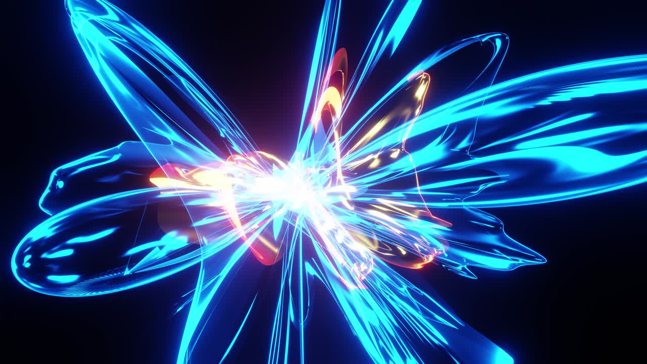 animación de rotación, movimiento de abstracciones transparentes multicolores. animación de bucle vj para sus hermosos videos. ¡te deseo una creatividad exitosa!