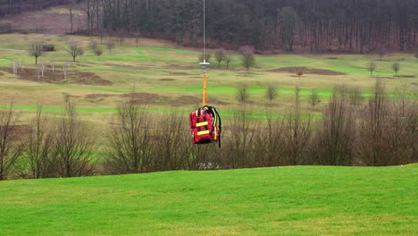 bolsa de emergencia médica inferior con drone de entrega cable retráctil y desprenderse