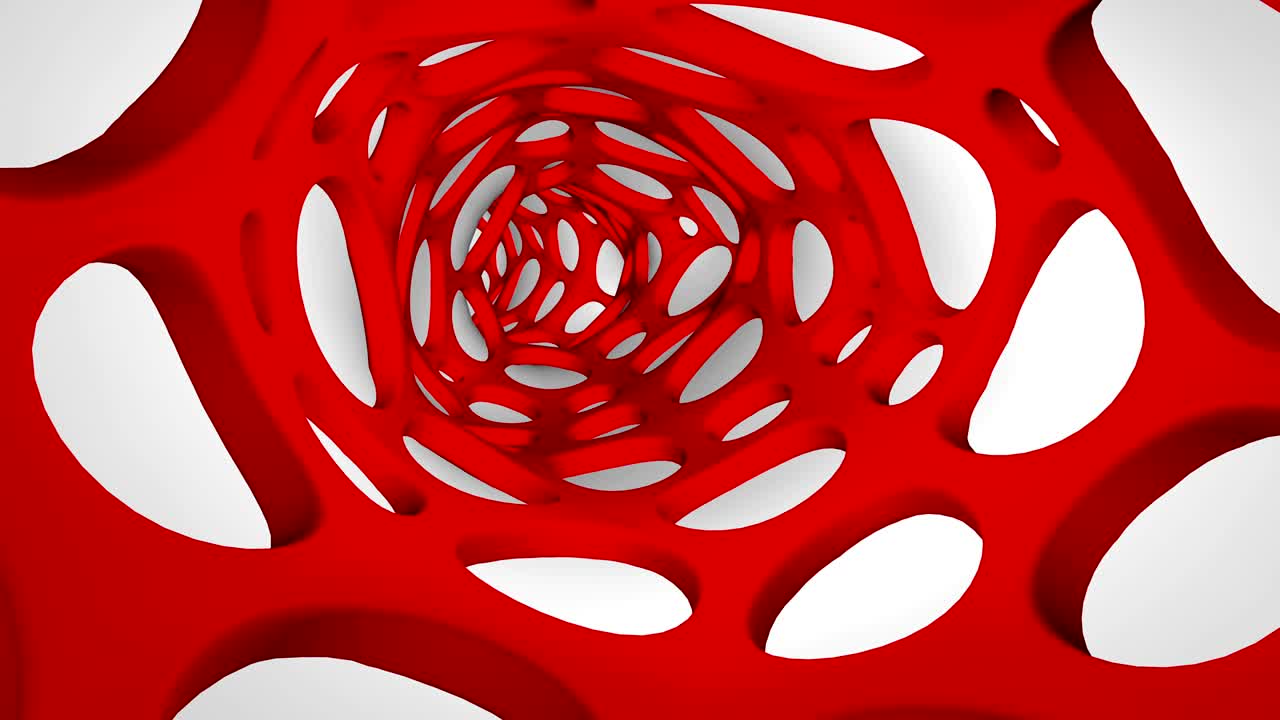 túnel de red abstracto 4k, bucle sin costuras
