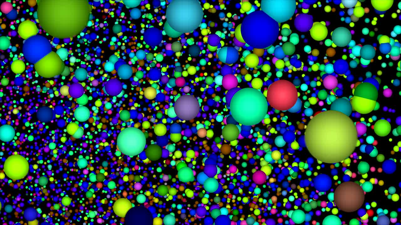 el vórtice de las bolas locas