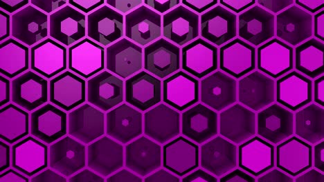 el fondo de los hexágonos