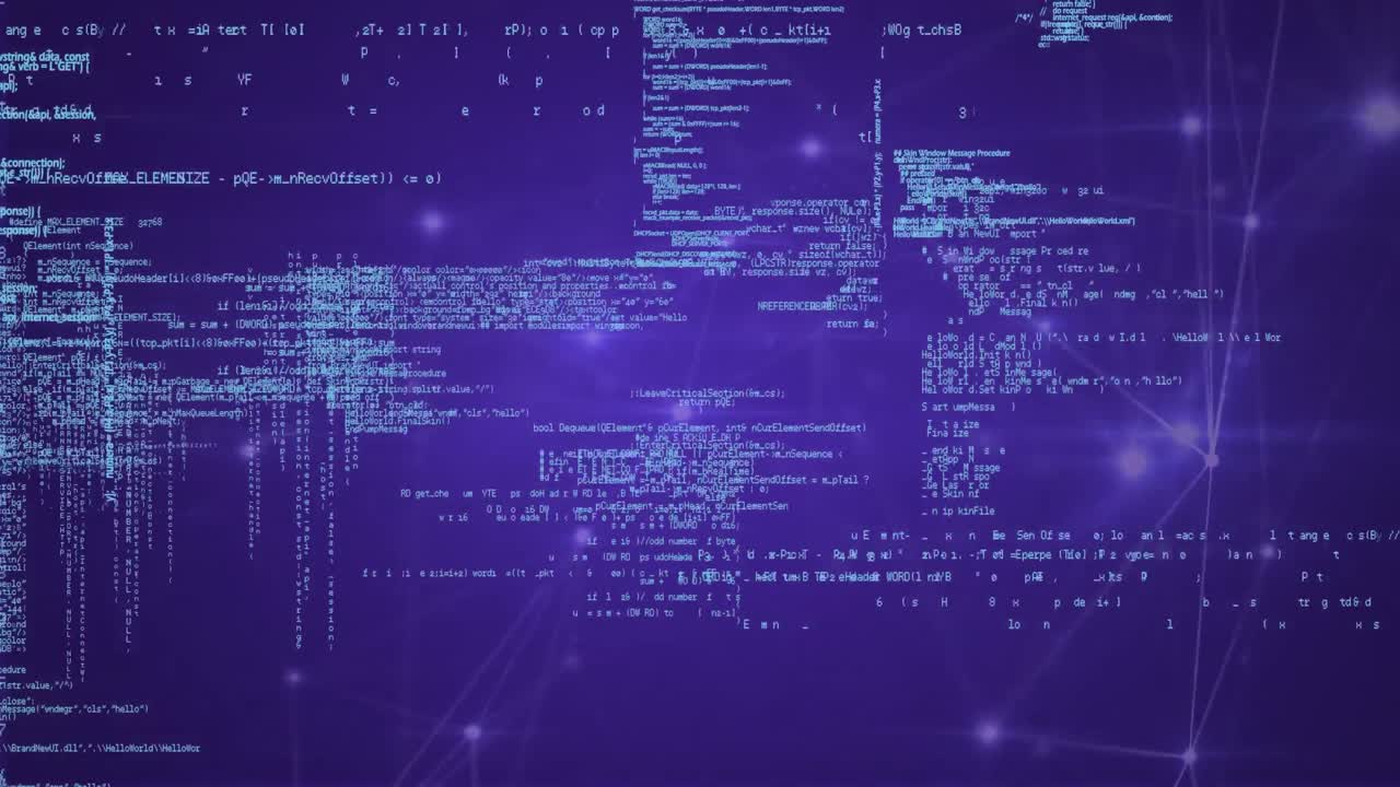 códigos de programa y líneas asimétricas