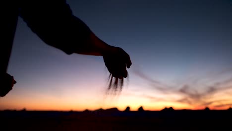 the white desert - black desert in egypt