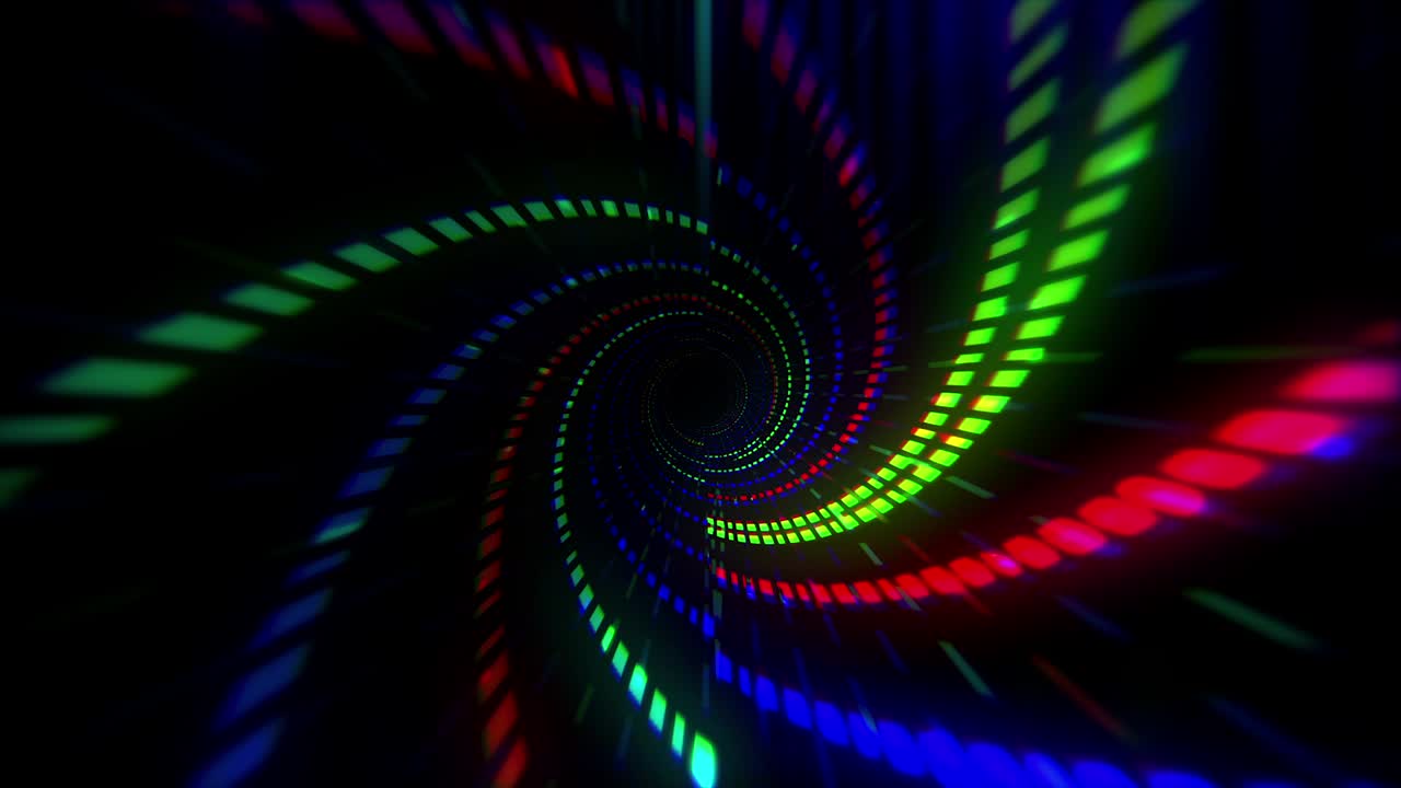 el túnel vj abstracto creativo