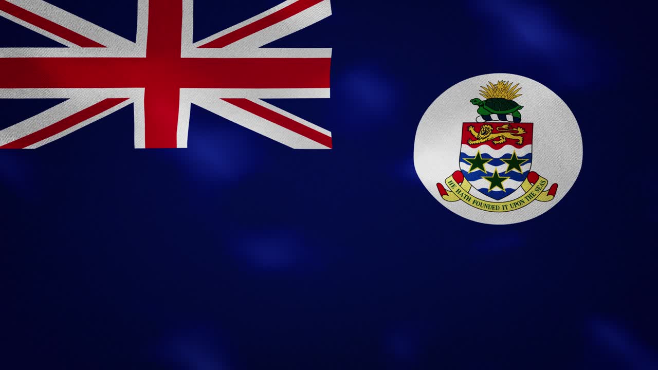 케이먼 제도 밀집된 발 직물 파동, 배경 루프