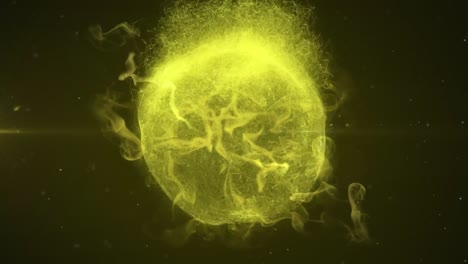 Animation-of-yellow-smoke