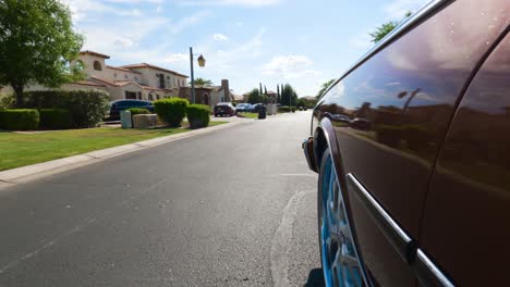 camera attached to car in motion