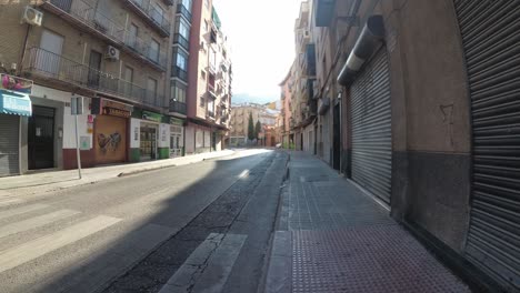 centro de la ciudad de jaén españa y calles algunas vistas de esta ciudad vieja en andalucía españa a 4k 24fps