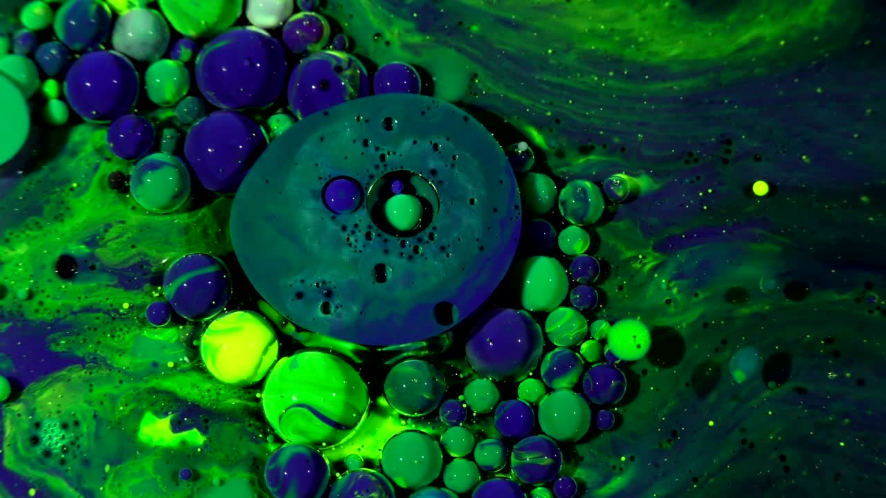 pintura de tinta de arte explotan difusión en la esfera