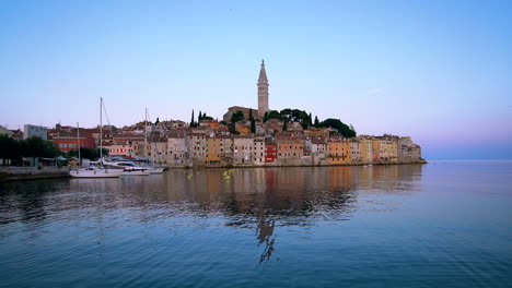 rovinj , croatia - beautiful cityscape skyline